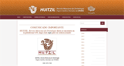 Desktop Screenshot of huitzil.net