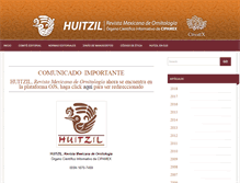 Tablet Screenshot of huitzil.net